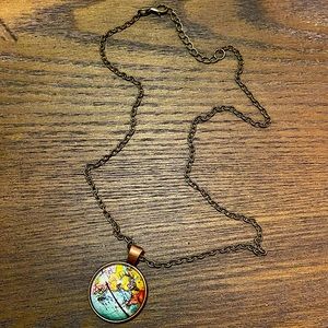 Around the world necklace